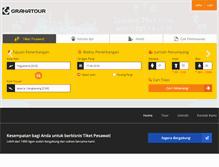 Tablet Screenshot of grahatour.com